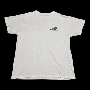 Mac Miller 100% Cotton Self‎ Care Swimming Album Promo Shirt Men's Large FLAWS